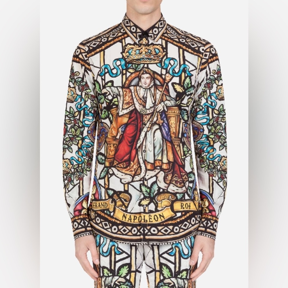 Authentic Dolce & Gabanna Napoleon Shirt